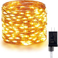 Twinkle Lights - 72 Ft 200 LED Fairy String Lights | Warm White Copper Wire for Bedroom & Christmas Tree