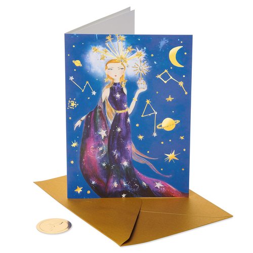 Papyrus Birthday Cards for Her, Celestial and Cake (2-Count)