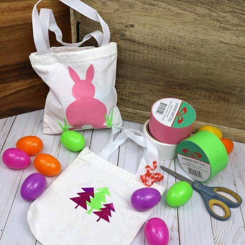 GiftExpress 26 Pack Canvas Tote Bags - Reusable Small 8" x 8" Natural Color Bags for Crafts & Goody Bags