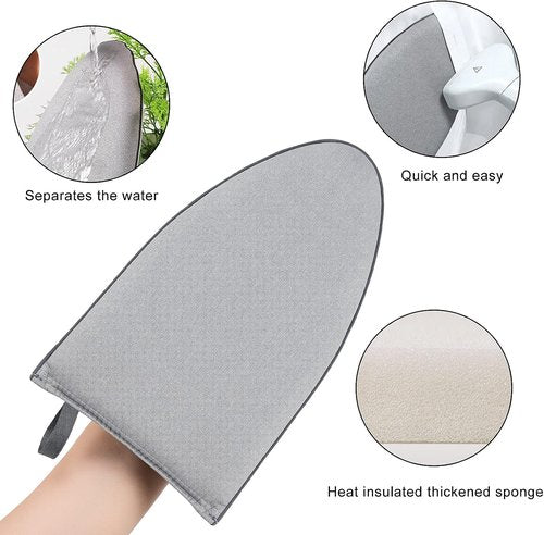 CINPIUK Garment Steamer Gloves - Heat Resistant Anti-Steam Mitts for Effortless Ironing