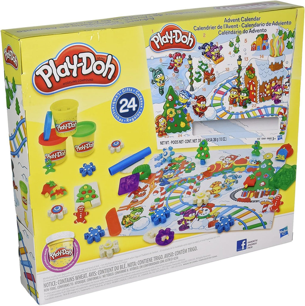 Play-Doh Advent Calendar - Fun Holiday Craft Kit for Kids | 24 Surprise Activities