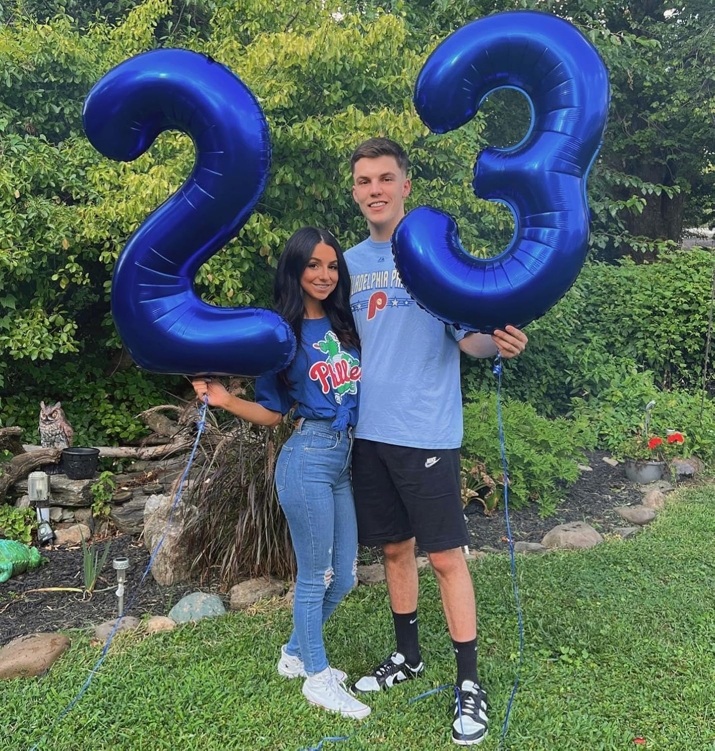40-Inch Night Blue Number 1 Balloon - First Birthday Decorations for Girls & Toddlers