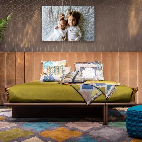 Custom Canvas Prints - Personalized Wall Art with Your Photos | Framed Canvas for Family & Pet Gifts - 8 x 10