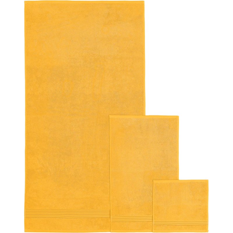 Luxury Turkish Cotton Towel Set - 6 Pieces Squash Variation