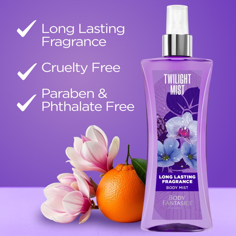 Twilight Mist Fragrance Body Spray - Long-Lasting Oriental Floral Scent