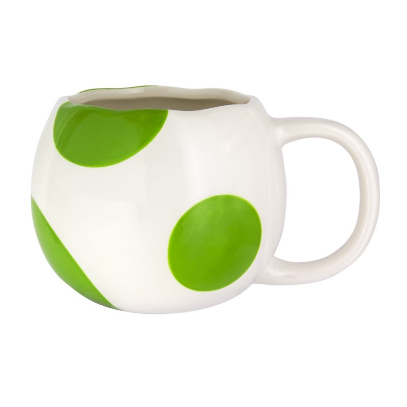Yoshi Egg Ceramic Mug - 650ml Capacity for Gamers