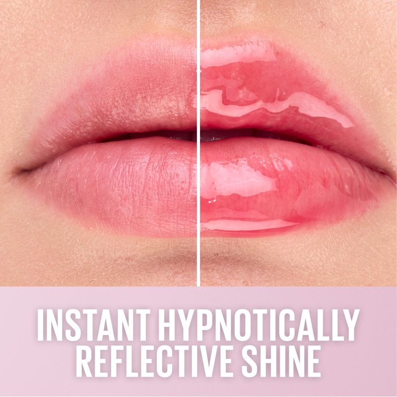 Hydrating Oil-in-Gel Lip Gloss with Hyaluronic Acid - Long-Lasting Shine