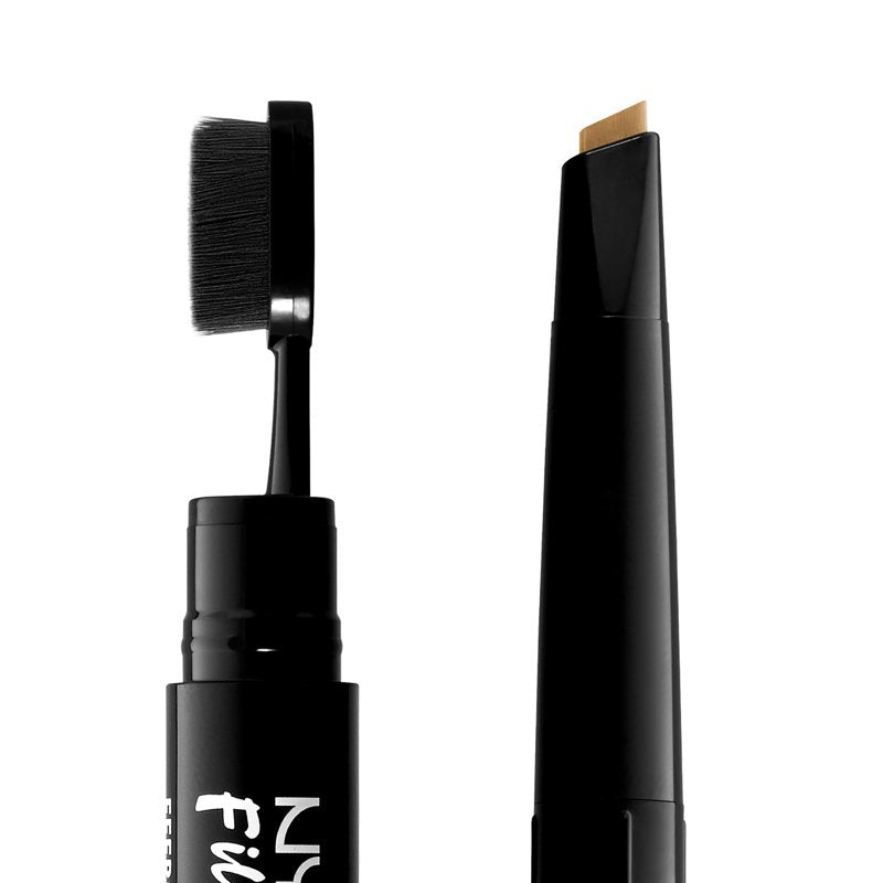 Dual-Ended Eyebrow Pomade Pencil with Paddle Brush