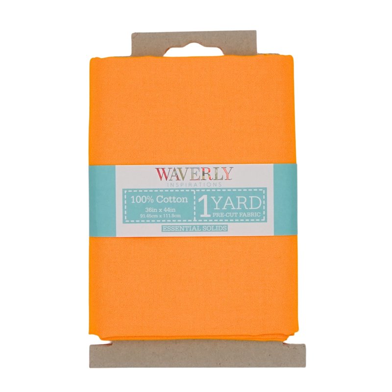 Carrot Cotton Fabric 4 Pack - 1 Yard Each, 44-Inch Wide for Quilting & Sewing