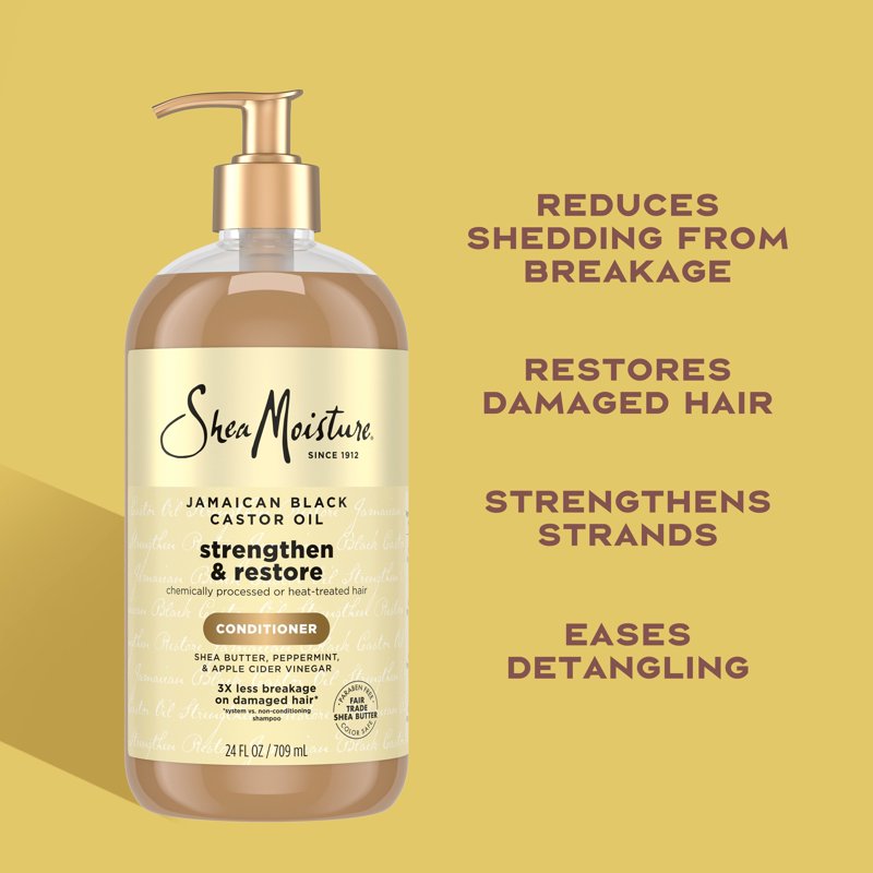Strengthen & Restore Conditioner with Jamaican Black Castor Oil & Shea Butter