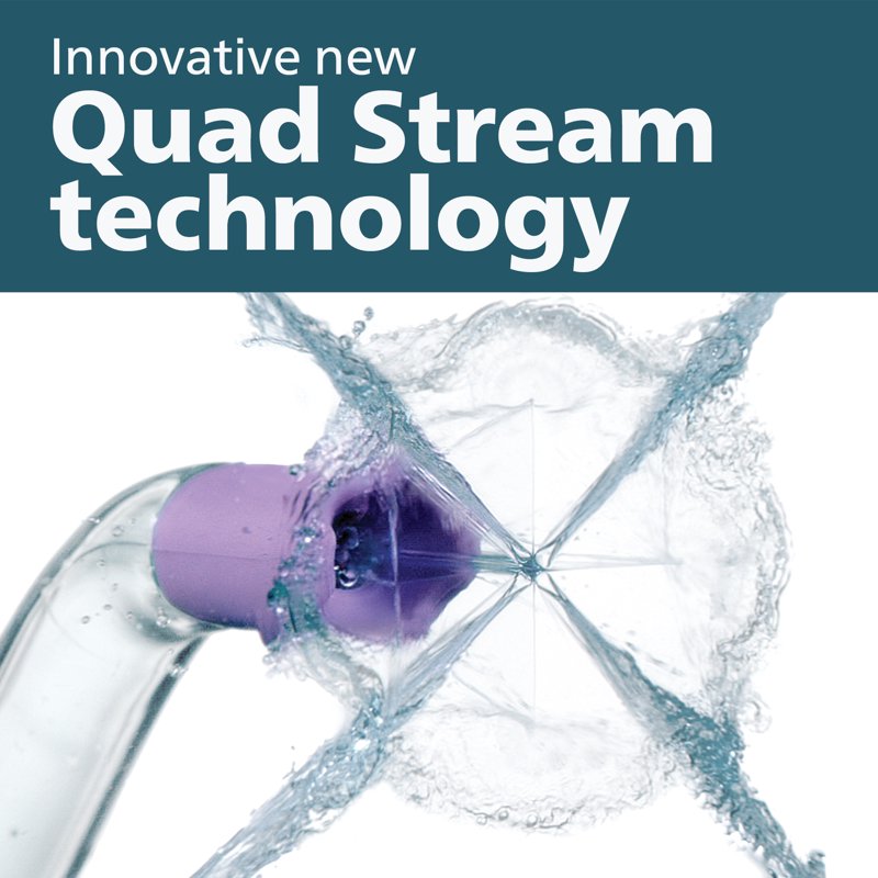 Philips Sonicare Power Flosser 3000 - Quad-Stream Technology