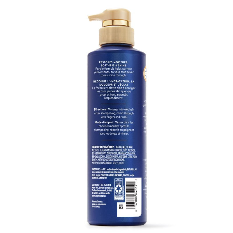 Purple Conditioner for Gray and Blonde Hair - Restores Shine