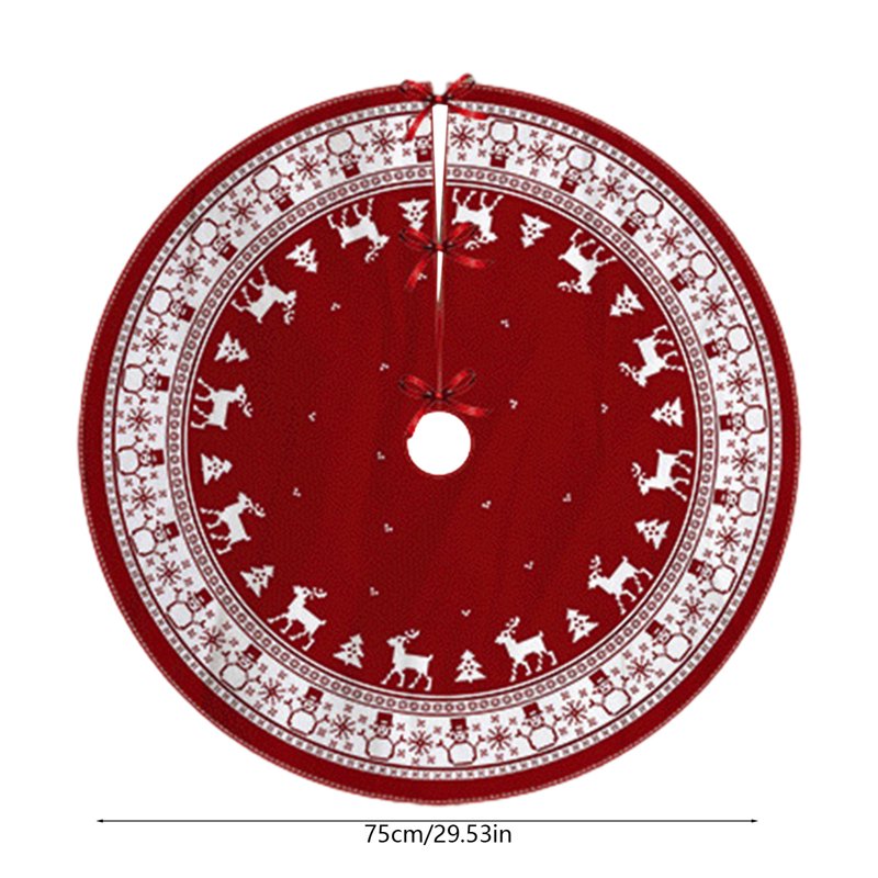 Christmas Tree Rug - Festive Indoor Outdoor Decor with Variation #21
