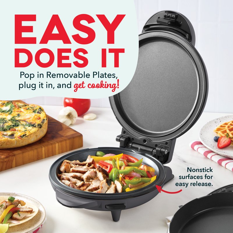 MultiMaker Max Countertop Cooking System with 7 Interchangeable Plates