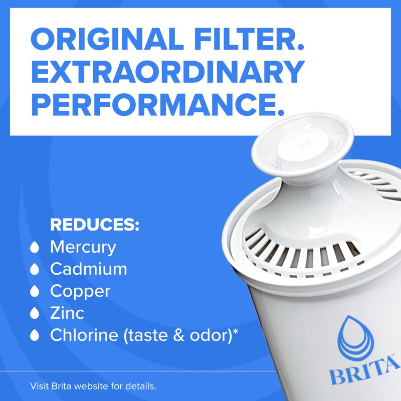 27-Cup Plastic Water Filtration Dispenser - Black
