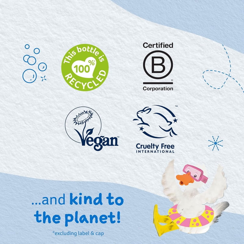Kids Bubble Bath - Gentle Cleansing Formula for Sensitive Skin