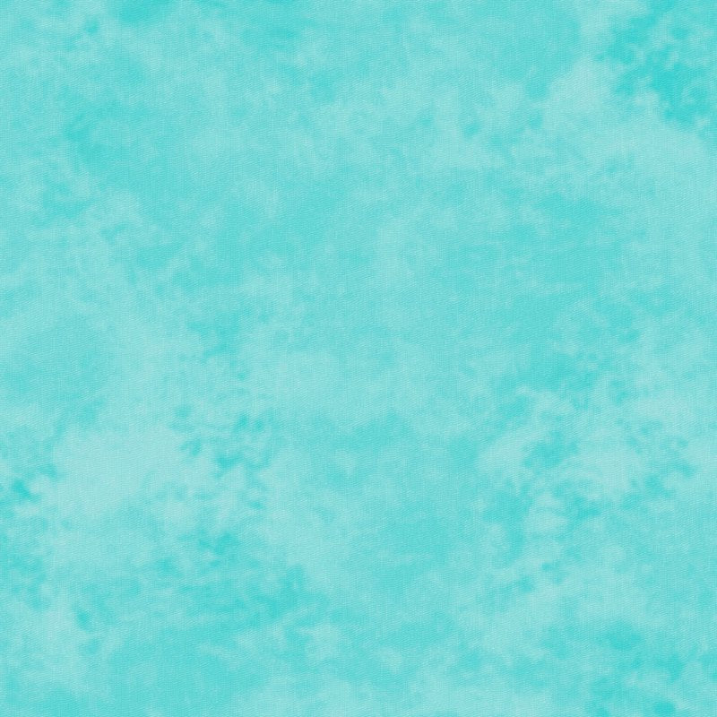 Create It Aqua Cotton Fat Quarter for Quilting & Sewing - 18x21 Inches - Single