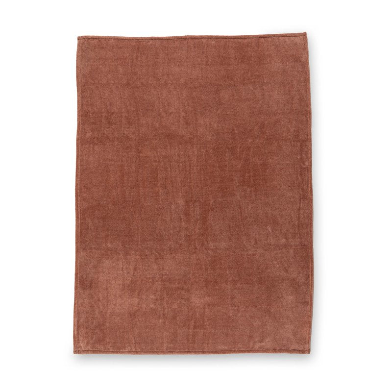EcoThread Heather Plush Oversized Couch Throw Blanket - Copper