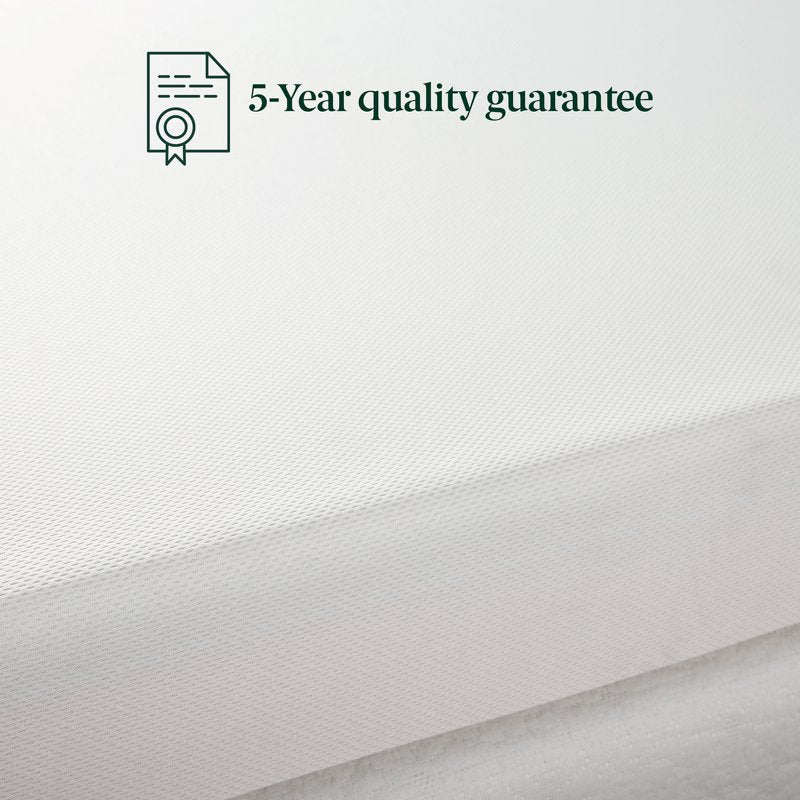 Twin Green Tea & Charcoal Memory Foam Mattress Topper - 3 Inch Support