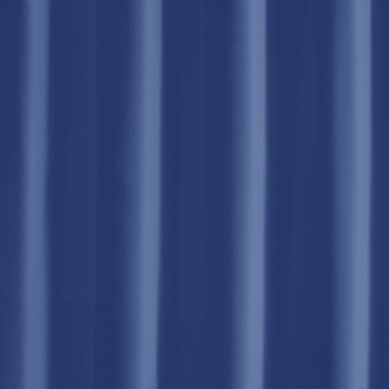 Navy Heavy Duty PEVA Shower Liner - 72 x 72 Inches, Hotel Style