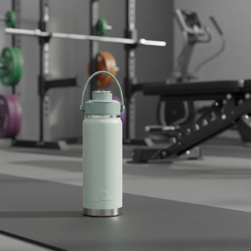 24 oz Stainless Steel Insulated Chug Water Bottle - Sage Green
