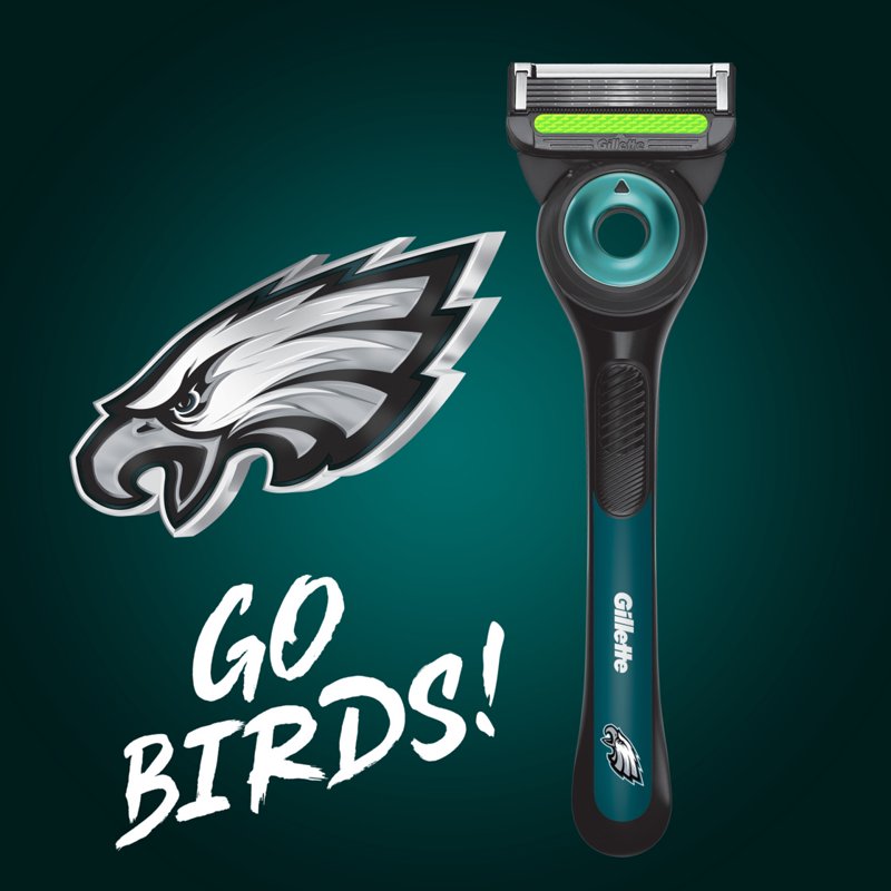 Philadelphia Eagles Special Edition Razor with Exfoliating Bar