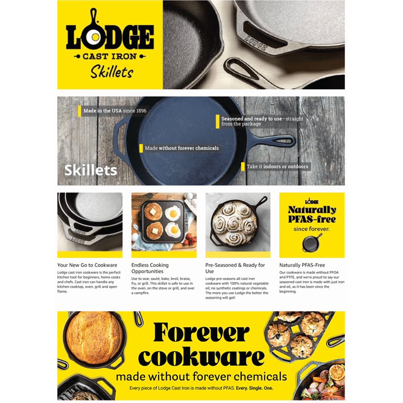 6.25 Inch Seasoned Cast Iron Skillet - Lodge