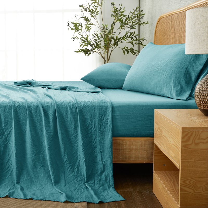 Microfiber Pillowcase Set - Cool Water, Standard/Queen, 2 Piece