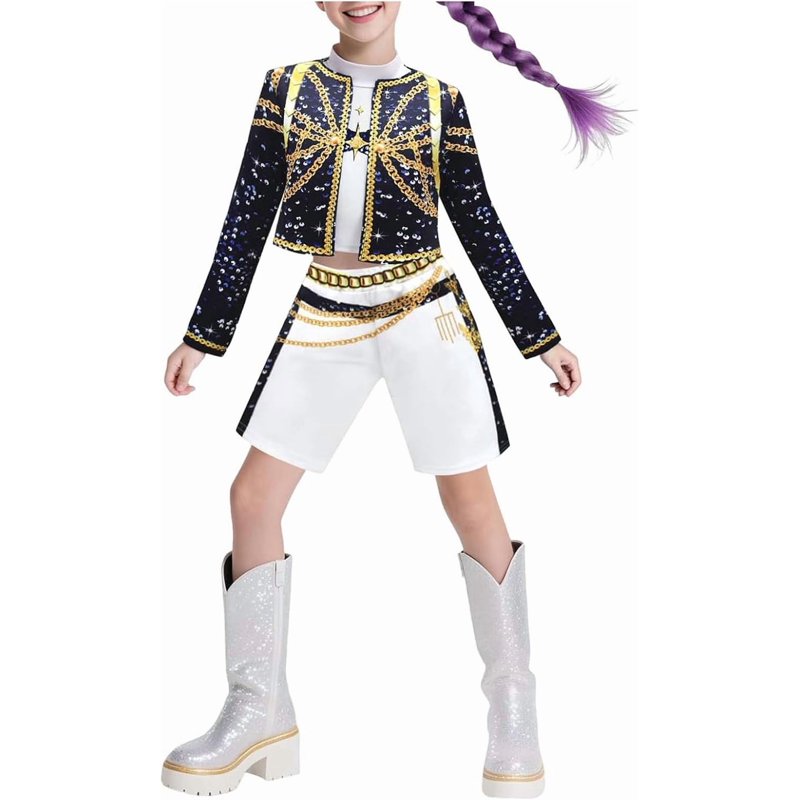 Halloween Anime Cosplay Costume for Girls 13-14 Years - Satmonnus B