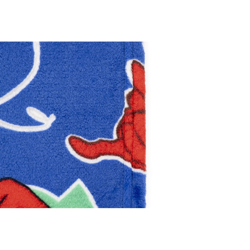 Spider-Man Shaped Throw Blanket Set - Super Soft Holiday Gift for Fans
