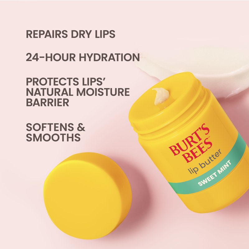 Moisturizing Lip Butter Balm - Shea and Mango Butter Formula