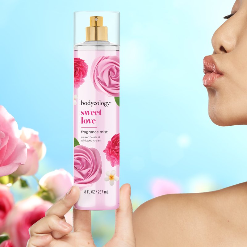 Sweet Love Fragrance Body Mist - Fruity & Floral Scent for Women