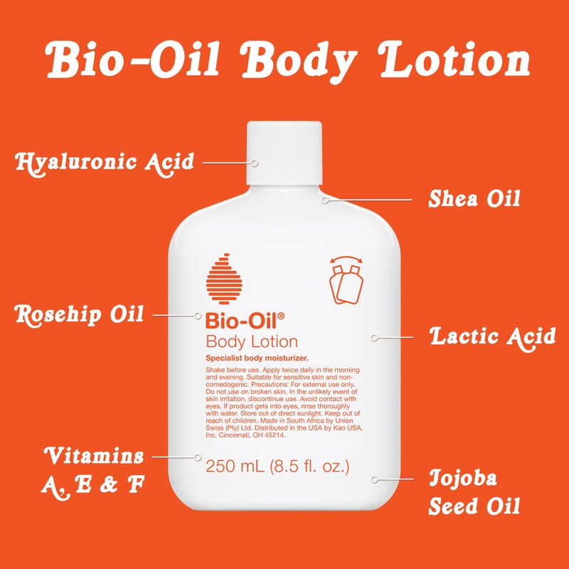 Ultralight Body Lotion for Dry Skin with Shea & Rosehip Oil - 8.5 fl oz
