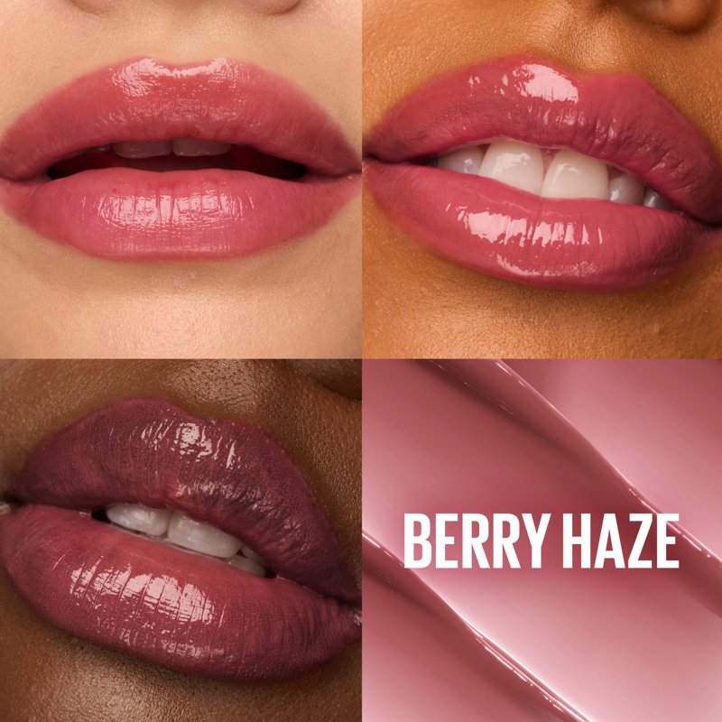 Hydrating Lip Glaze Oil Balm with Hyaluronic Acid - 10 Buildable Shades