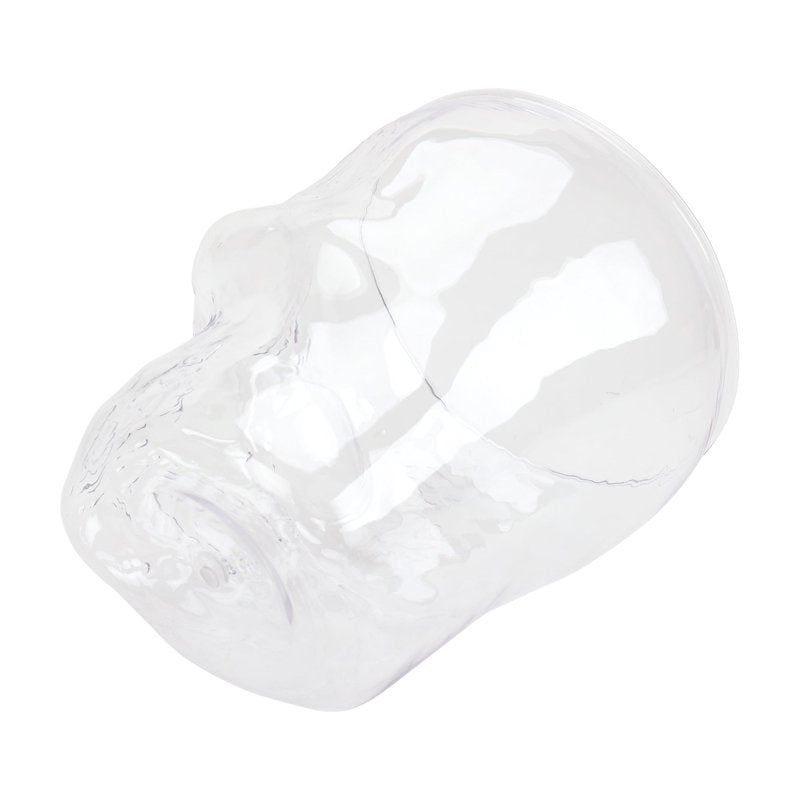 Halloween Skull Bowl - Clear Acrylic 4.5 Quart Serving & Decor