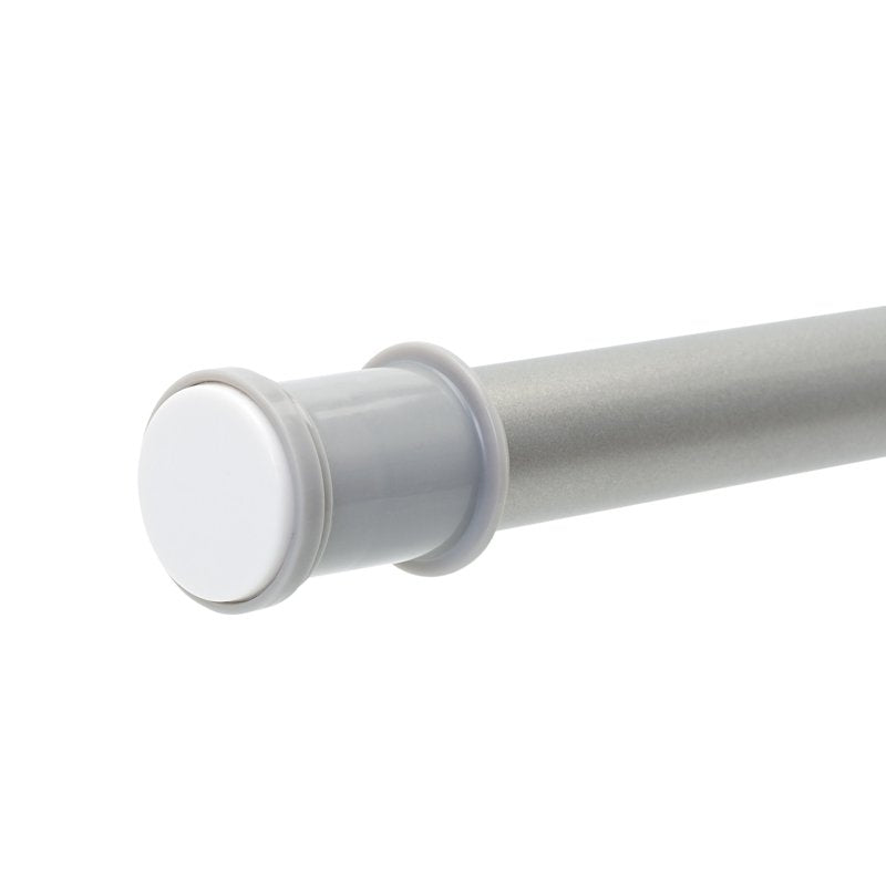 Adjustable Tension Shower Curtain Rod - 44 to 72 Inches Satin Nickel
