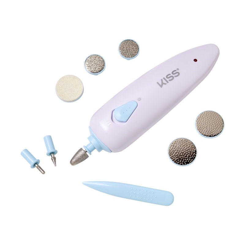 Rechargeable Nail File Kit with 8 Attachments & Storage Case