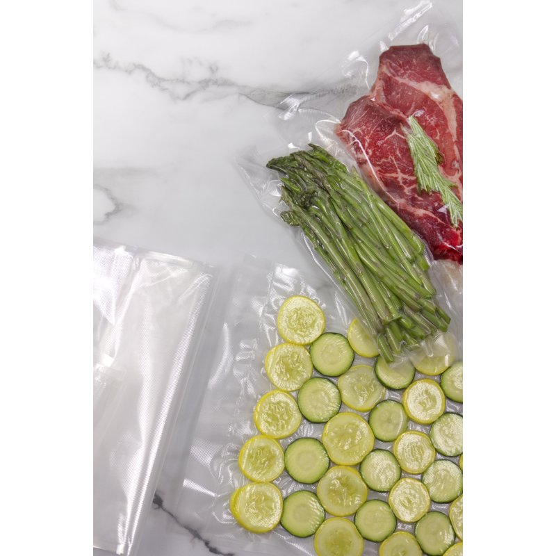 Vacuum Sealer Bags - 50-Count Quart Size, BPA-Free, 9" x 12"