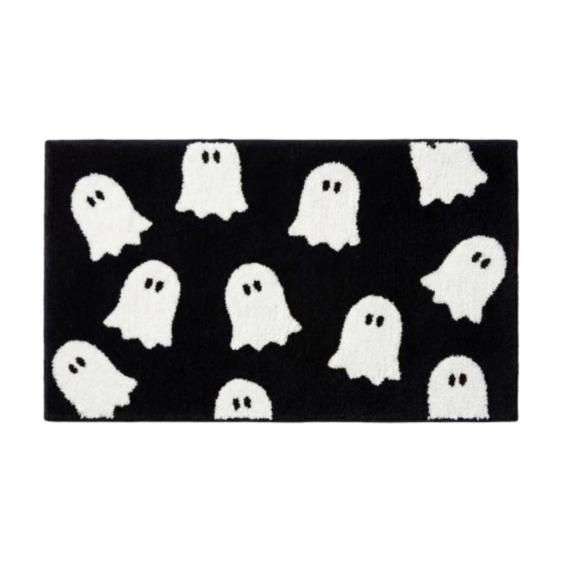 Halloween Ghost Doormat I - Soft Absorbent Microfiber Welcome Mat 16x24 Inches