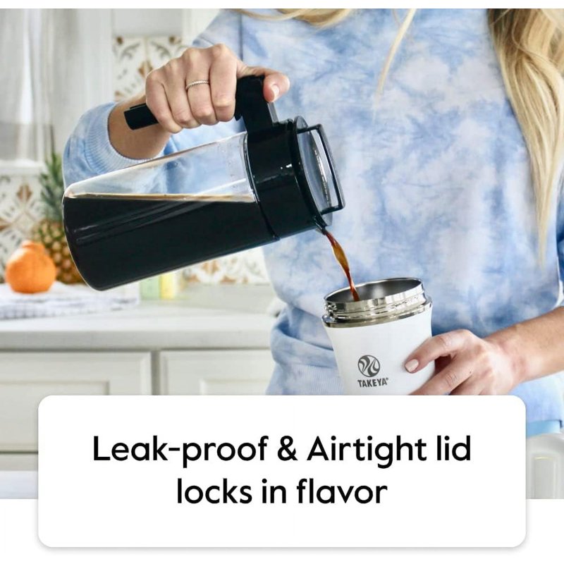 Deluxe Cold Brew Coffee Maker - 1 Quart, Stone Color