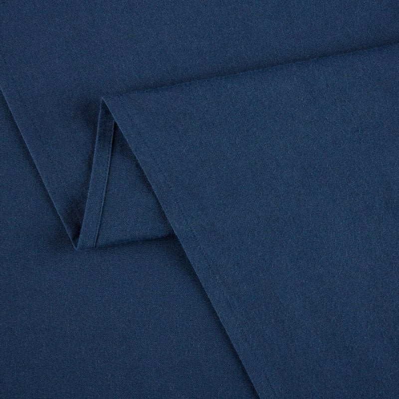 Navy Fabric Tablecloth, 70" Round - Blue Variation