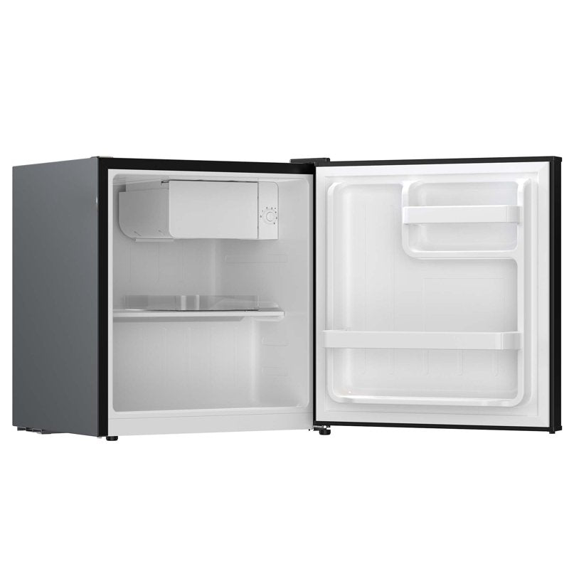 Retro Compact Refrigerator 1.6 Cu. ft. with Chiller - Black