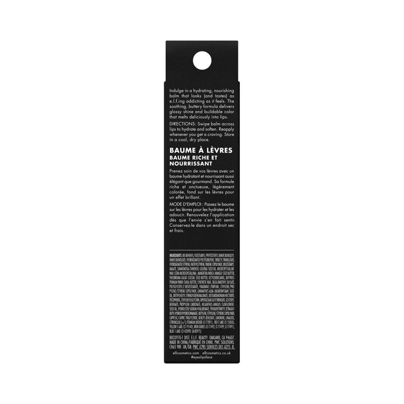 Hydrating Melting Lip Balm - Buildable Tinted Glossy Formula