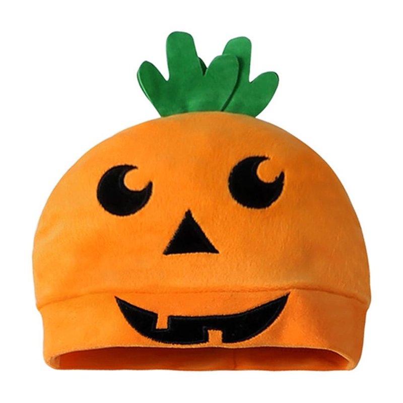 Baby Halloween Pumpkin Costume Set 3PCS Unisex Romper Hat Socks 6-12 Months