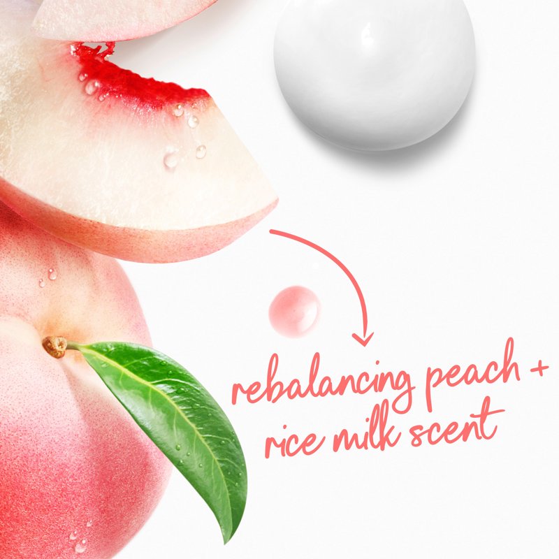 Moisturizing Body Wash with White Peach & Rice Milk - 30.6 Fl Oz