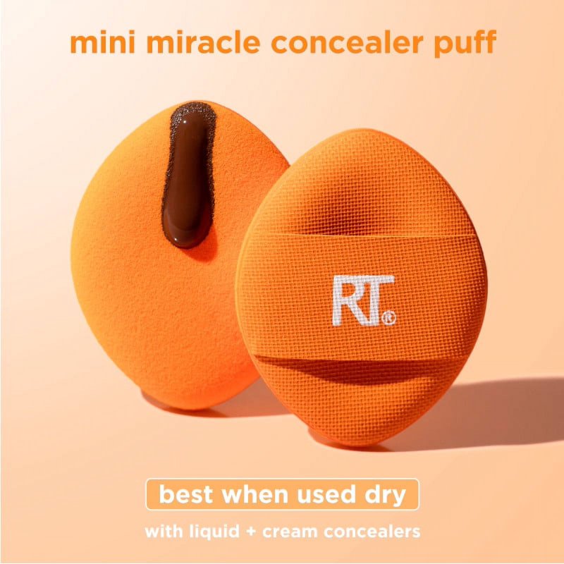 Mini Miracle Makeup Puff Trio for Setting & Baking - 3 Count