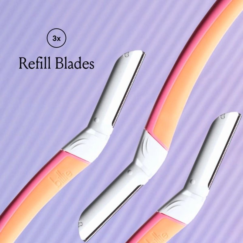 Dermaplane Refill Blades - Stainless Steel, 3 Count