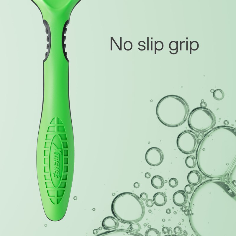 3-Blade Disposable Razors for Men, Sensitive Skin, 4 Pack