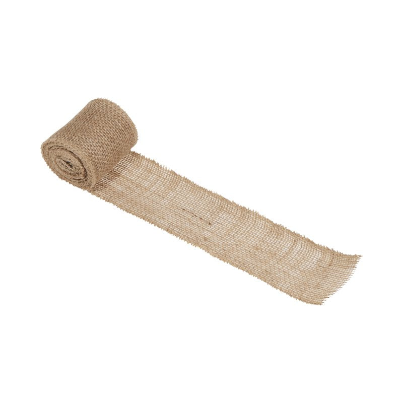 3 Inch x 5 Yards Burlap Roll - Natural Jute Fabric for Crafts & Decor - Variation of THIS listing