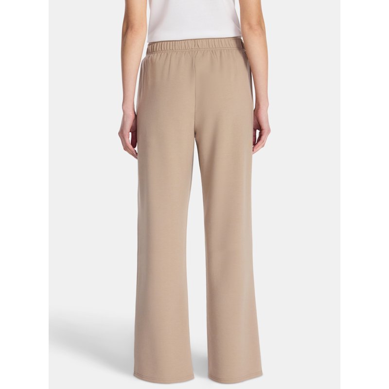 Women’s Halloween Printed Foldover Waist Lounge Pants - 29" Inseam, 2X, Terrace Beige